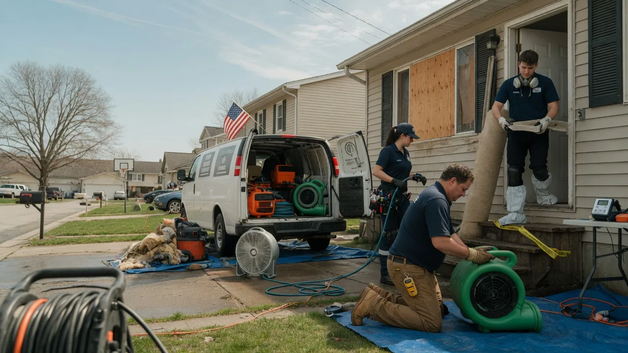 Water Damage Restoration in Nachusa, IL near me
